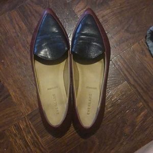 Discontinued everlane oxblood loafers w orig bag
